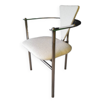 Chaise design Belgochrome vers 1980