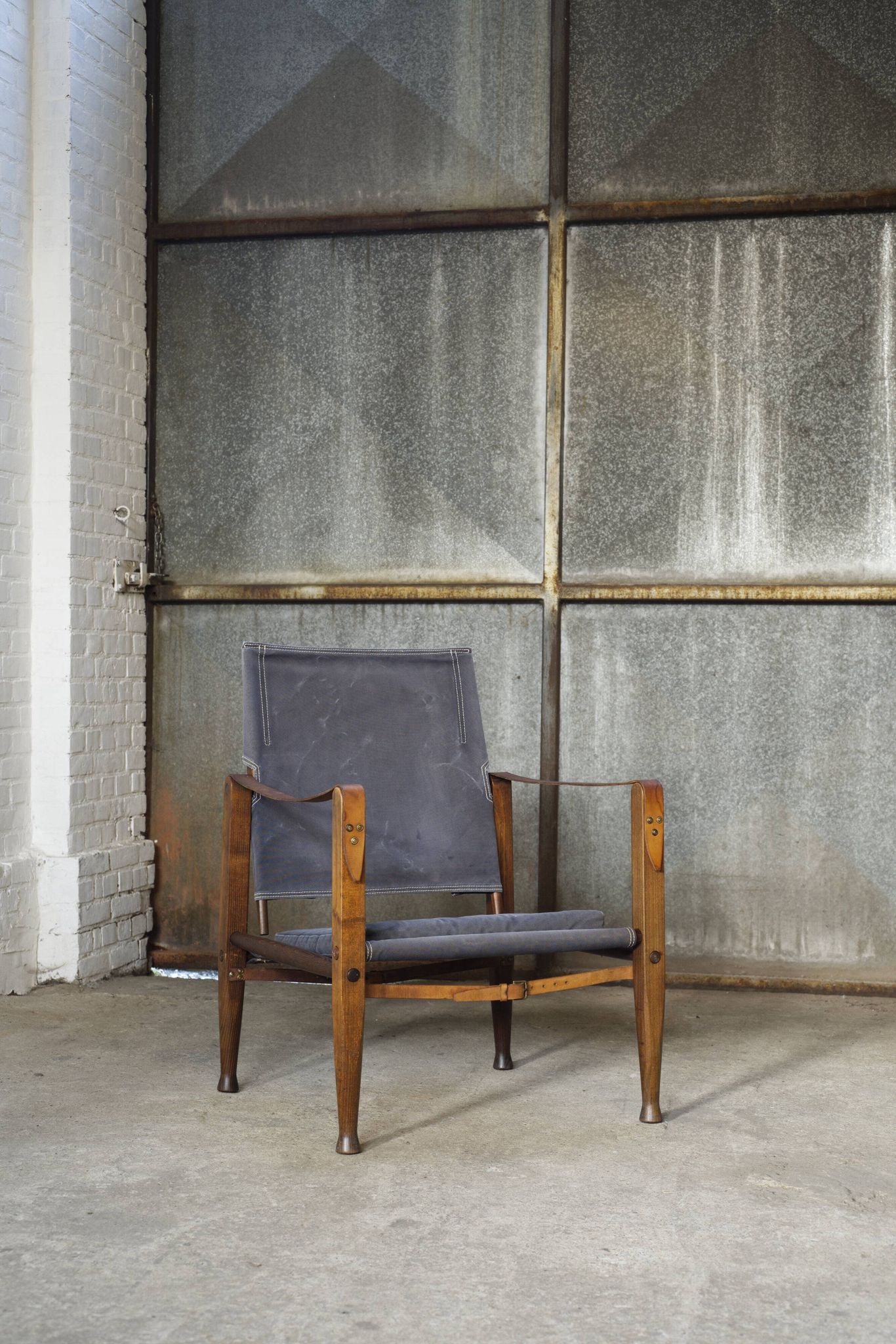 Kaare Klint Safari Chair by Rud Rasmussen