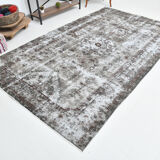Turkish vintage large living room rug 313x188cm