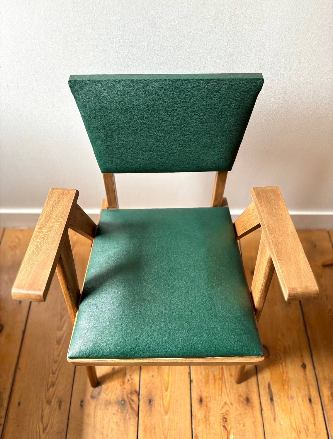 Pair of bridge armchairs