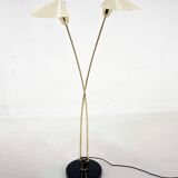 Lampadaire Mid-Century en Laiton par Napako, 1960s