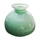 Old lampshade day half globe bell lamp suspension opaline green vintage Ø 30 cm TBE
