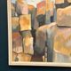 Original Swedish Oil on Canvas – "Landscape" by Eva S. – Signed – Vintage & Framed – 52 × 34 cm (20.5" × 13.4")