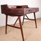 Danish rosewood desk, model 56 by Arne Wahl Iversen for Vinde Mobelfabrik 1960.