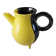 Old milk jug, in two-tone ceramic, Luc Lucchesi, from Vallauris