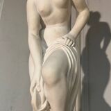 "Venus at Bath" sculpture by Dal Torrione, 20th century.