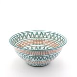 Large ceramic salad bowl Robert Picault Vallauris 60s