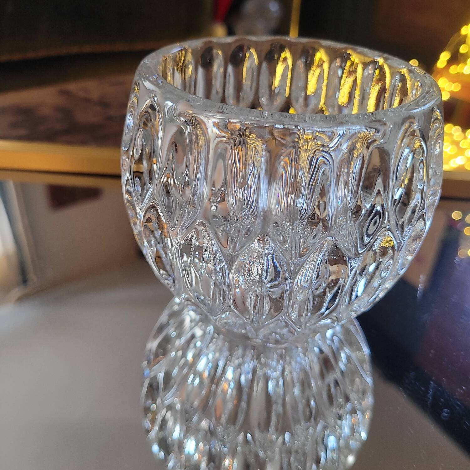 Photophore or soliflore vase with a globular silhouette - Circa 1970