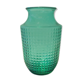 Vase vintage en verre coloré, années 60