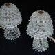 Pair of Italian Murano “Rostrato” Glass Table Lamps by Ercole Barovier, 194
