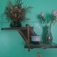 Etagere murale vintage annee 80