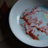 Enamelled plate/plate