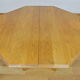 Table de repas en orme vintage Maison Regain, 1980