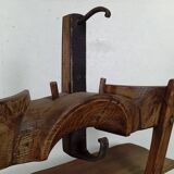 Brutalist bench bull's head file