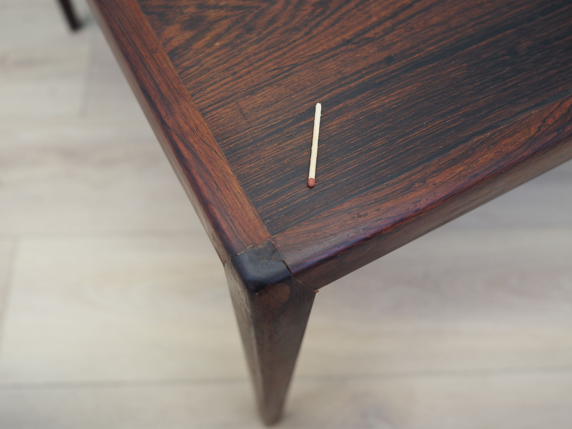 Rosewood table, Danish design, 1970s, made in Denmark
