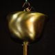 Italian glass and brass 12 lights chandelier produced by Sciolari in the 70