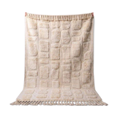 White Berber rug size 1.5/2.5 m