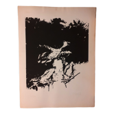 Lithographie signée et numérotée de Yankel