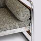 Restored Bauhaus Tubular Steel and Chrome Sofa, Czechoslovakia, 1940s