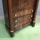 Mahogany empire writing desk 19th century