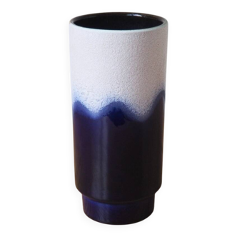 Vase à glaçure goutte à goutte d'Allemagne de l'Ouest des années 1960