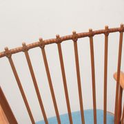 1950s armchair cherrywood, Albert Haberer