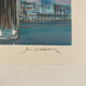 Lithographie numérotée et signée Michel Henry - Montmartre