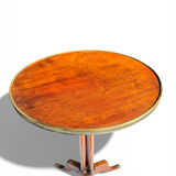 Side table / guéridon from the 19th century, tripod base "crowned dragon"