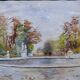 Impressionist watercolour signed Raymond CHARMAISON - French School - PARIS - circa 1920