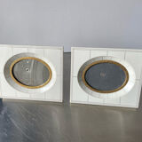 Pair of vintage bakelite frames