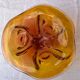 Canadian art glass cup or bowl