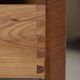 Commode en bois d'orme Luigi Gorgoni