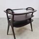Midcentury side table serving tray vintage Hans Olsen 1950s