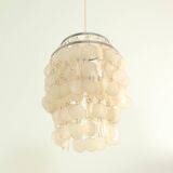 German chandelier in the style of Verner Panton, 1970s.