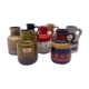 7 vases en céramique vintage