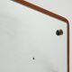 Scandinavian square teak mirror from the 1960s–70s