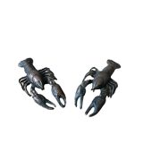Decorative bronze crayfish