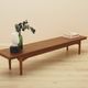 Teak lowboard, Danish design, 1970s, made in Denmark
