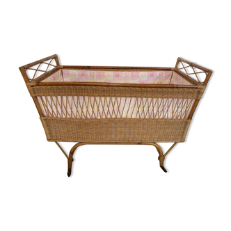 Baby rattan bed