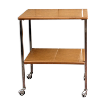 Desserte roulante vintage années 70