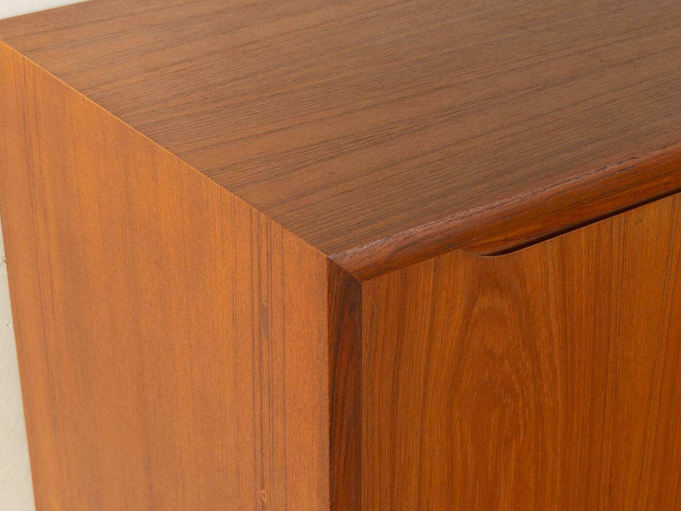 Classic chest of drawers from the 1960s with practical, closed storage space