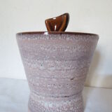 Jar or candy with lid ceramic