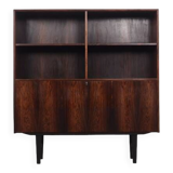 Bibliothèque en palissandre, design danois, années 1960, réalisée par Brouers Møbelfabric