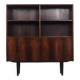 Bibliothèque en palissandre, design danois, années 1960, réalisée par Brouers Møbelfabric