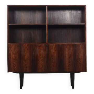 Bibliothèque en palissandre, design danois, années 1960, réalisée par Brouers Møbelfabric