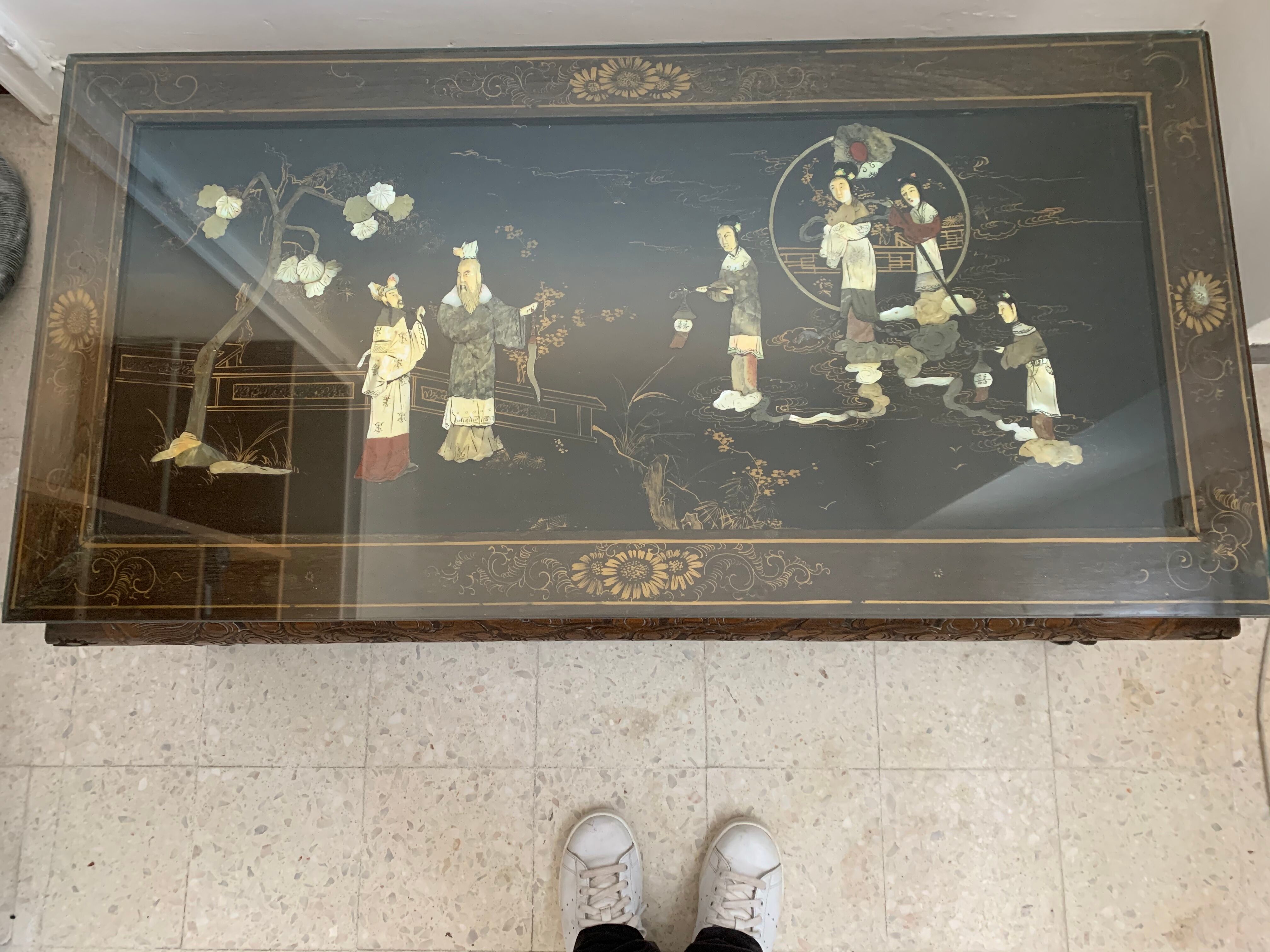 Table basse chinoise