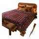 vintage crochet bedspread made of granny squares