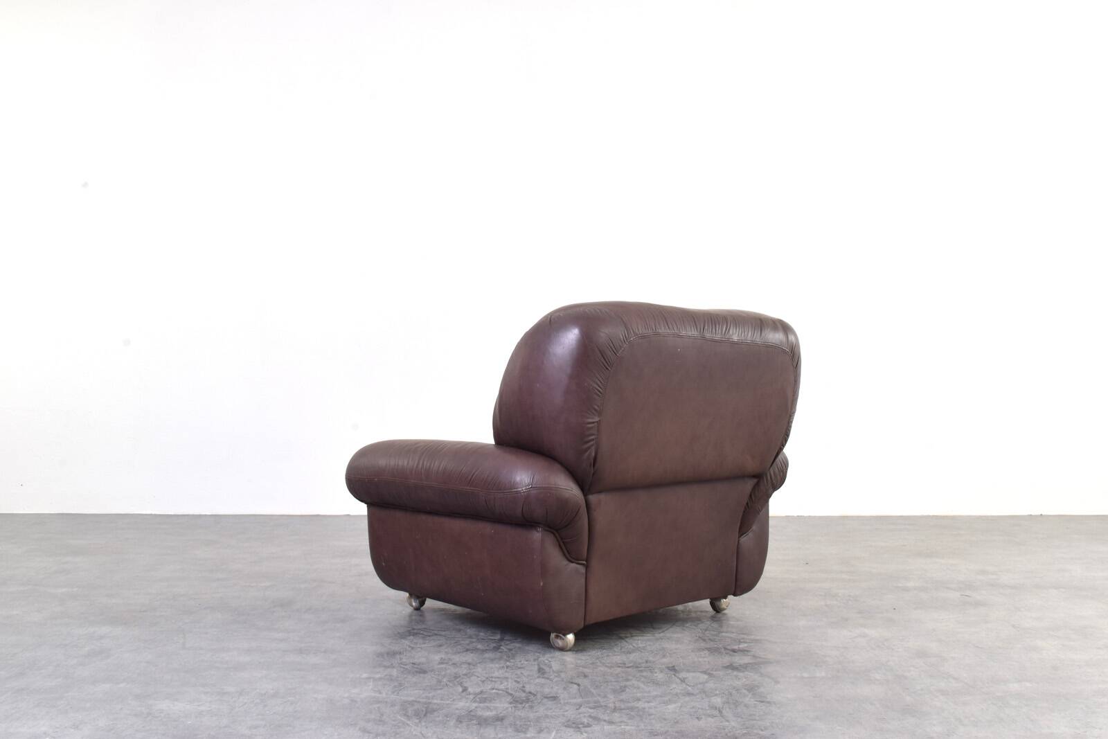 Mid-Century Italian Lounge Chairs, 1970s, Set of 2.