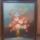 Painting flowers in a vase