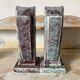 Pair of Art Deco vases in glazed ceramic